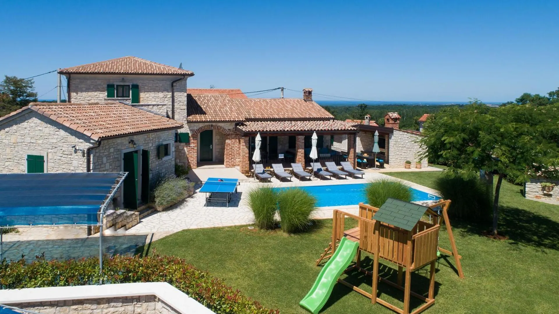Landhausvilla Mit Panoramablick Und Garten Baldasi