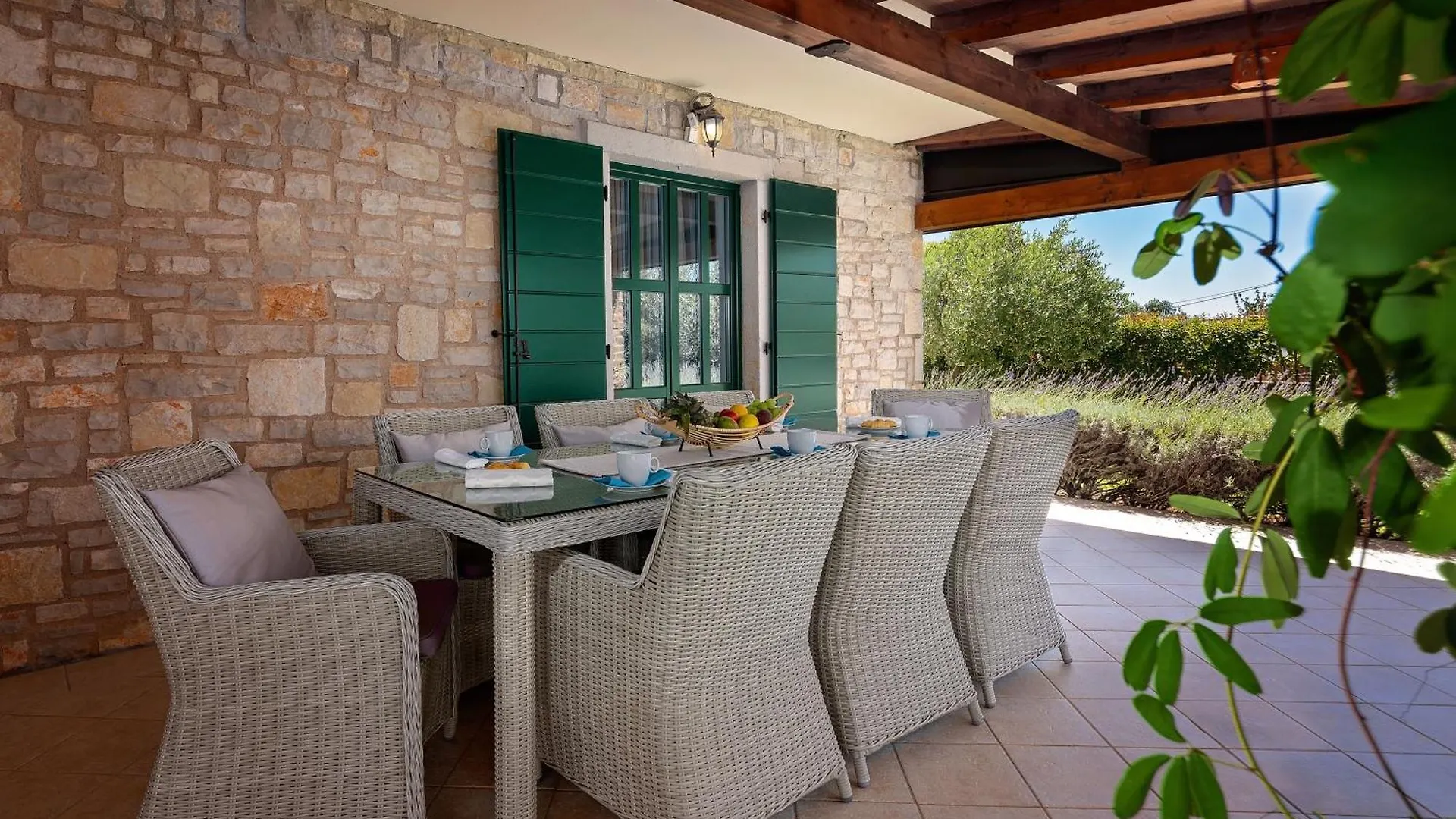 Landhausvilla Mit Panoramablick Und Garten Baldasi Croatia